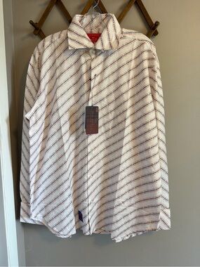 Headmaster NY Knicks Vintage NWT French Cuff Shirt L